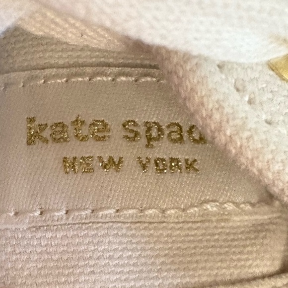 Kate Spade New York x Keds Triple Up Woven Platform Sneakers in Green/White, 7.5 - Picture 14 of 15